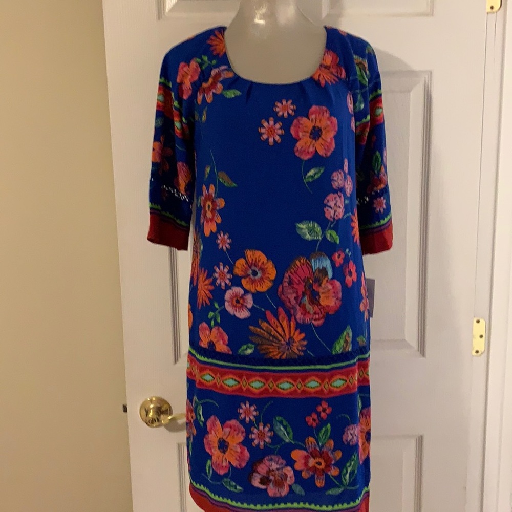Chris McLaughlin 3/4 sleeve dress size 6